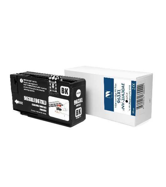Картридж струйный NVPrint 963XL (NV-3JA30AE) Black для HP OfficeJetPro 9010/9020 (26 мл) совместимый