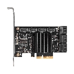 Контроллер ExeGate EXE-510 (PCI-E x4, SATA3 6Gb/s, 10 int, ASMedia Chipset ASM1166+JMB575), фото6