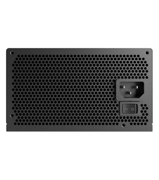 Блок питания PCCOOLER, 750W 80 PLUS  (ATX, ATX 2.4, Non-modular, 1x24(20+4)pin 550мм, 1xCPU*2 8(4+4)pin 610+150мм, 3xPCIe 8(6+2)pin 510мм, 2xSATA*3+MOLEX4pin*1 450+150+150+150мм, Active, 120x120мм, 140x150x86мм, APFC, OVP, SCP, OPP (140-160%, 2ms delay))
