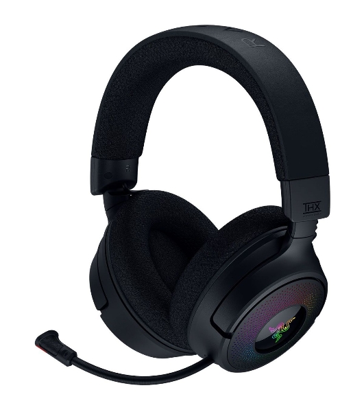 Гарнитура Razer Kraken V4 чёрный, беспроводная, bluetooth, до 70 ч, подсветка