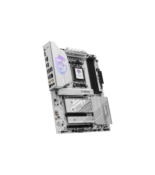 Материнская плата MSI MPG B850 EDGE TI WIFI, AM5, AMD B850, 4xDDR5, 4xSATA, 4xM.2, 1xPCIe 5.0 x16, 1xPCIe 4.0 x4, 1xPCIe 3.0 x1, 1xHDMI, 1x5Gb LAN, Wi-Fi 7, Bluetooth 5.4, 3xUSB-C 10Gbps, 1xUSB-C 20Gbps, 5xUSB-A 10Gbps, 4xUSB-A 2.0, 1xS/PDIF, 2x3.5 мм, 7.1, ATX