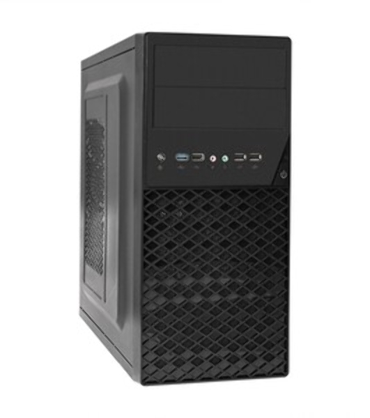Компьютерный корпус ExeGate EX284029RUS Minitower BA-203U Black, mATX, (AA450, 80мм), 2хUSB+1хUSB 3.0, Audio