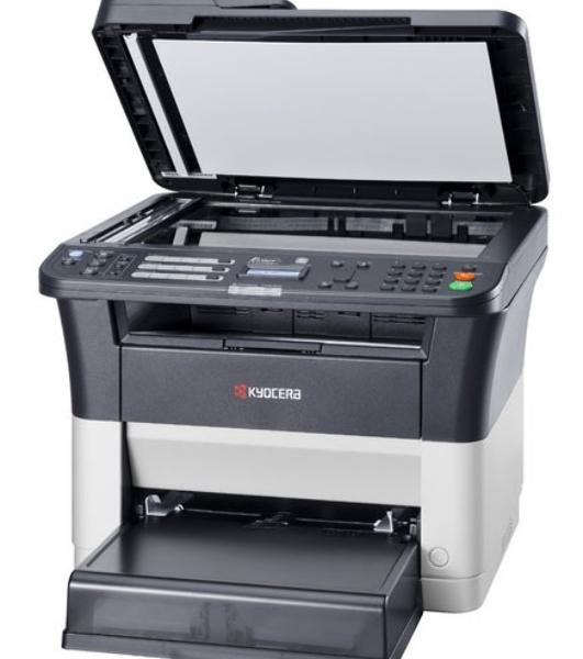 МФУ лазерное Kyocera Ecosys FS-1125MFP (1102M73RU0/1102M73RUV/1102M73RU2/1102M73NX2/1102M73DZ2), A4, ч/б, печ. до 25 стр/мин., скан. до 18 стр/мин. (ч/б) 6 стр/мин. (цвет), 600 x 600 dpi, USB, RJ-45
