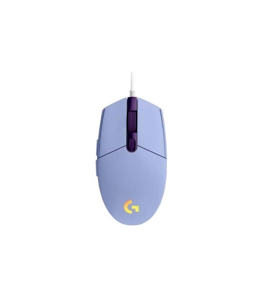 Мышь проводная Logitech G102 LIGHTSYNC фиолетовый, 8000 dpi, USB, кнопки - 6