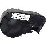 Картридж ленточный Cactus CS-MC-500595WT черный шрифт, белый фон (12.7 мм, 7.6 м) для Brady BMP-41/BMP-51/BMP-53-PC-Linked, фото 1