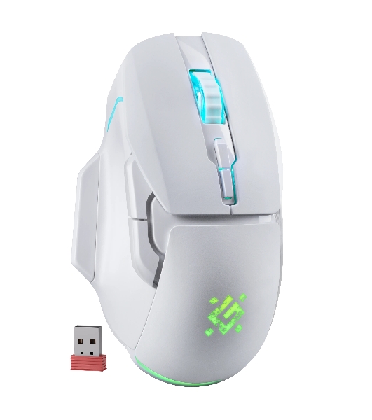 Мышь беспроводная Defender Stix GM-009 белый, 3200 dpi, радиоканал, USB, кнопки - 7