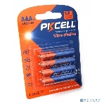 Щелочной/алкалиновый элемент питания PKCELL LR03-8B тип - AAА 8 шт в блистере, фото2