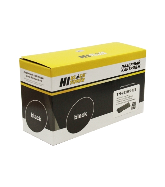 Картридж Brother HL-2140R/2150NR/2170WR/DCP-7030R (Hi-Black) TN-2125/2175, 2,6K      