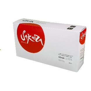 Картридж лазерный Sakura CE342A для HP LJ 700/775, желтый, 16 000 к.