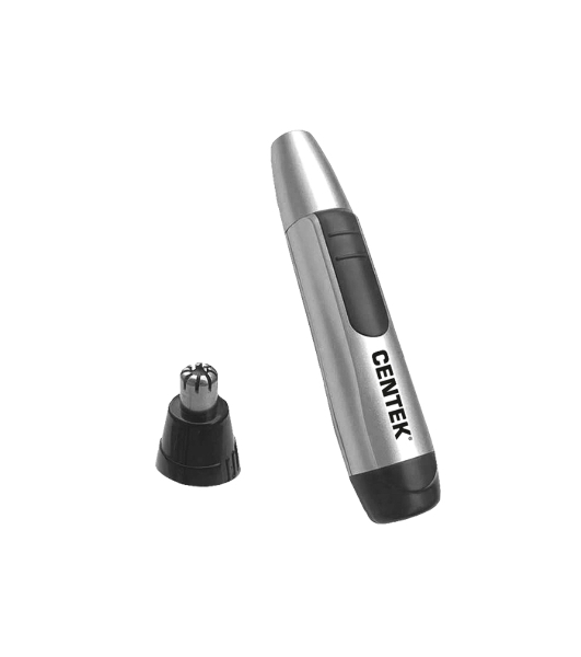 Триммер Centek CT-2180 (серый/черный) для носа и ушей, питание 1хАА (в комплекте не поставляются)