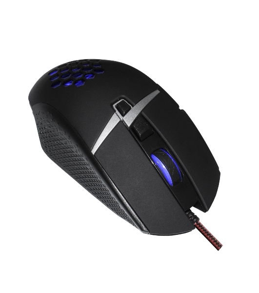 Мышь проводная ExeGate Gaming Standard Laser GML-14 черный, 4000 dpi, USB, кнопки - 8