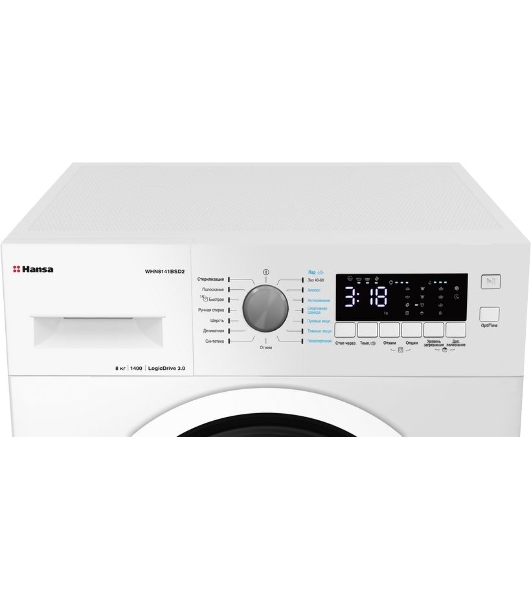 Стиральная машина Hansa WHN8141BSD2 белый загр. фронтальная макс.: 8 кг 1400 об/мин класс: А+++