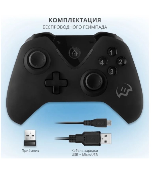 Геймпад SVEN GC-5070 черный беспроводной