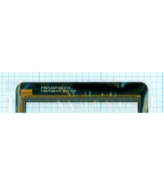 Сенсорное стекло (тачскрин) RS7F299D_V2.0, черное