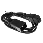 Кабель питания сист.блок-монитор Cablexpert PC-189-1-1.8M, 1.8м, C13-C14, 3x1кв.мм., черный, с заземлением, фото10