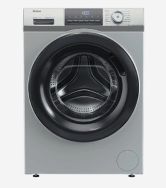 Стиральная машина Haier HW80-BP12929SE серебристый, загрузка фронтальная 8 кг, 1200 об/мин, класс A+++