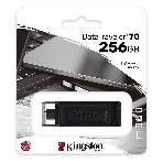Флешка USB Kingston DataTraveler DT70 (DT70/256Gb), 256Gb, USB Type-C 3.2, R/W 70/45, черный, фото5