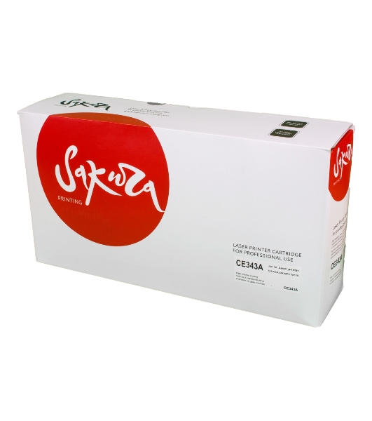 Картридж лазерный Sakura CE343A для HP LJ 700/775, пурпурный, 16 000 к.