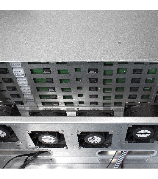 Серверный корпус ExeGate Pro EX293276RUS 4U660-HS24 (RM 19', высота 4U, глубина 660, БП 900RADS, 24xHotSwap, USB)