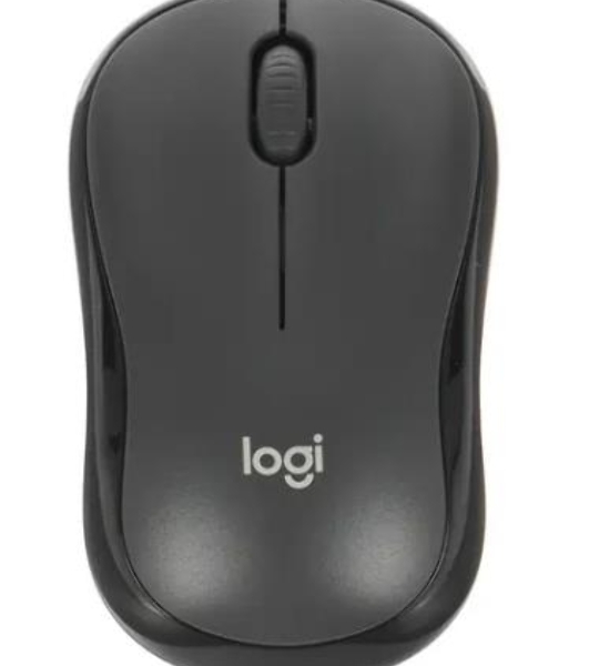 Мышь беспроводная Logitech M220 SILENT черный/серый, 1000 dpi, радиоканал, USB, кнопки - 3