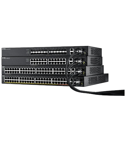 Коммутатор L3 Access Zyxel NebulaFlex Pro XGS2220-54, rack 19', 48xRJ-45: 1G, 2xRJ-45: 1/2.5/5/10G, 4xSFP+