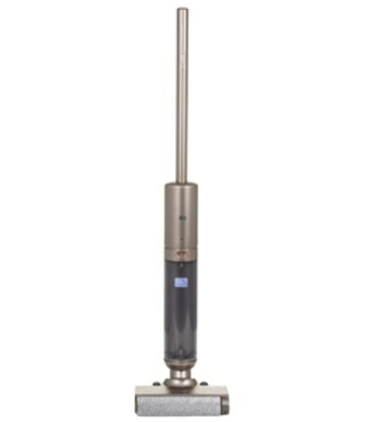 Пылесос вертикальный BQ VCA1003W бронзовый/черный, питание от аккумулятора, 14 Вт, уборка влажная/сухая, пылесборник 0.36 л, бак для жидкости 0.4 л, работа от АКБ max 30 мин