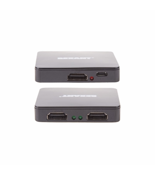 Делитель Rexant гнездо HDMI на 2 гнезда HDMI, пластик