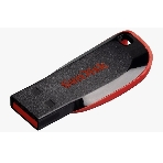 Флешка USB Sandisk CZ50 Cruzer Blade (SDCZ50-016G-B35), 16Gb, USB 2.0, R/W 15/4, черный/красный, фото11