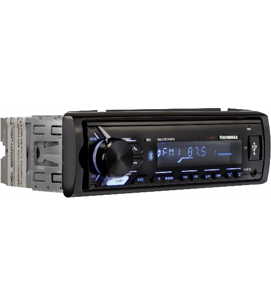 Автомагнитола Soundmax SM-CCR3186, 1 DIN, Bluetooth, USB Type-A, AUX
