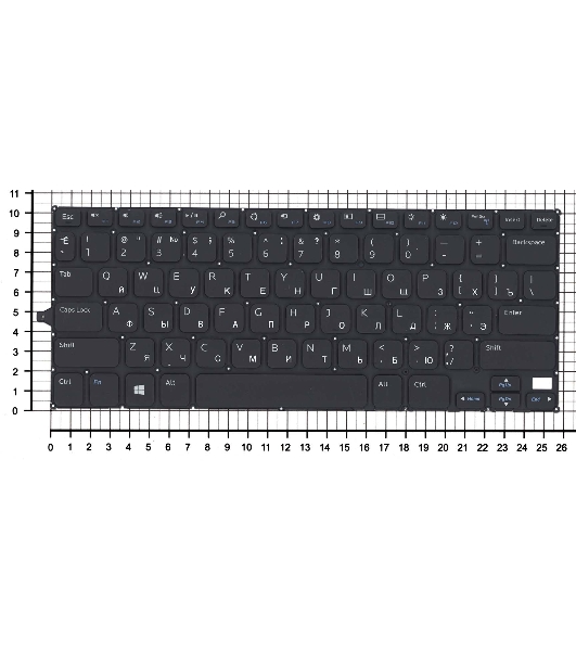 Клавиатура для ноутбука Dell Inspiron 11 3147 черная