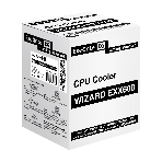 Кулер ExeGate Wizard EXX600-PWM.ARGb (Al+Cu, 6 тепл.трубки, LGA775/1150/1151/1155/1156/1200/1700/1851/AM2/AM2+/AM3/AM3+/AM4/AM5/FM1/FM2/754/939/940, TDP 180W, Fan 120мм PWM, 800-2400RPM, Hydro bearing, 4pin + 5V 3pin ARGb, 11-24db, 540г, ARGb подсветка, с термопастой, на защелках, Color Box), фото11
