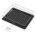Плита электрическая Maunfeld MEC67CW08TD белый, конфорок 4 шт, духовка 59 л, 60 см x 85 см x 60 см, фото16