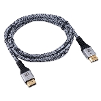 Кабель DisplayPort Cablexpert CCP-DP16K-2M, 20M/20M, v2.1, 16K, медь, тройной экран, позол.контакты, нейлон.оплетка, метал.коннекторы, 2м, черный, коробка, фото4