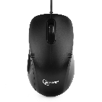 Мышь проводная Gembird MOP-100 черный, 1000 dpi, USB, кнопки - 3, фото7