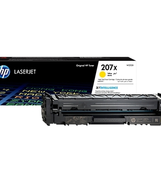 Картридж лазерный HP 207X желтый (2450 стр)