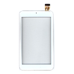Сенсорное стекло (тачскрин) для Евросеть E-TAB 7.11, белое с рамкой, фото4
