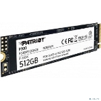 Накопитель SSD Patriot P300, 512Gb, PCIe 3.0 x4, M.2 2280, NVMe, R/W 1700/1200, фото8