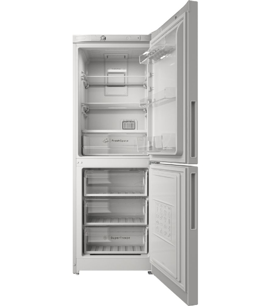 Холодильник Indesit ITR 4160 W белый двухкамерный 179/78л морозилка снизу