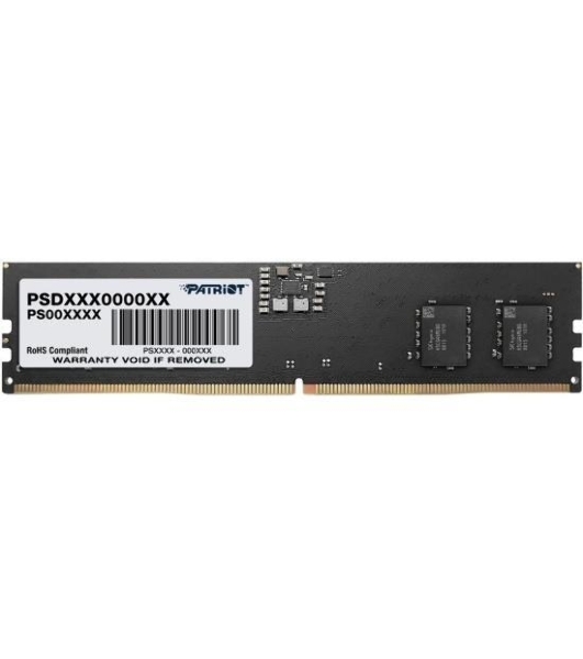 Оперативная память Patriot Signature, DDR5, 16GB (1x16 GB), 4800 MHz, CL40, DIMM