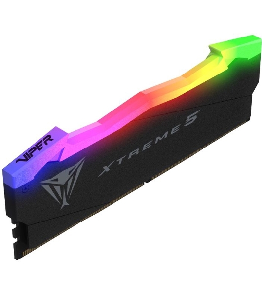 Оперативная память Patriot Viper Xtreme 5, DDR5, 32GB (2x16GB), 8000MHz, CL38, DIMM, с радиаторами, RGB, черный