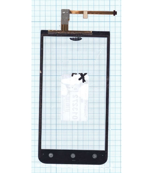 Сенсорное стекло (тачскрин) для HTC One XC X720d, белое