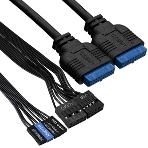 Компьютерный корпус Minitower ExeGate EX286439RUS BA-309U2-400W-8 (mATX, БП AA400 с вент. 8см, 1хUSB+2хUSB 3.0, HD аудио, чер), фото5