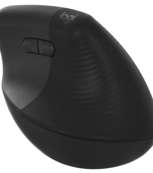 Мышь беспроводная Logitech Lift графитовый, 4000 dpi, радиоканал, Bluetooth, USB, кнопки - 6