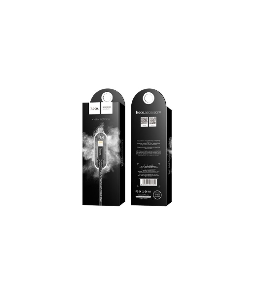 Кабель HOCO X14 USB 2.0, AM/Lightning M, черный, 1м