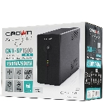 Источник бесперебойного питания Crown CMU-SP1500EURO USB/1500 ВА/900 Вт/1 х IEC 320 C13 (компьютерная), 4 х CEE 7 (евророзетка), фото12
