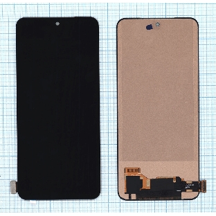 Дисплей для Xiaomi Redmi Note 10, Redmi Note 10S, Poco M5s (TFT) черный