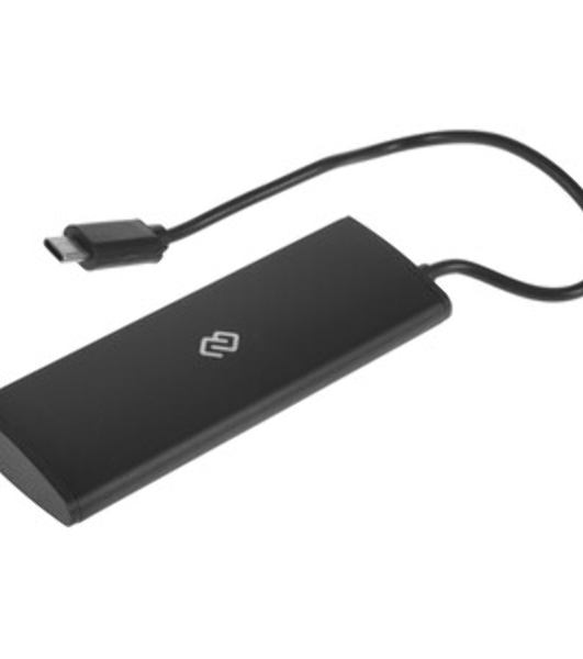 USB-разветвитель Digma DHUB-4USB-C-2.0, USB-C, USB 2.0 4порта, USB