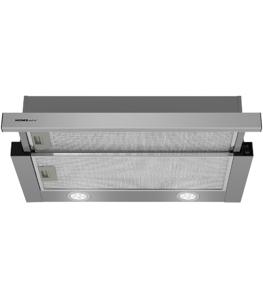 Вытяжка встраиваемая HOMSair FLAT 60 серебристый, 60 см, 520 куб. м/ч, 47 д