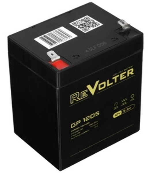 Аккумулятор 12В 5.5А.ч REVOLTER GP 1205