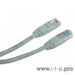 Патч-корд UTP, кат 5e, 0.25м с RJ45 серый, фото4